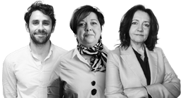 Dr. Javier Molina, Blanca Guarás, Dra. Elena Martín